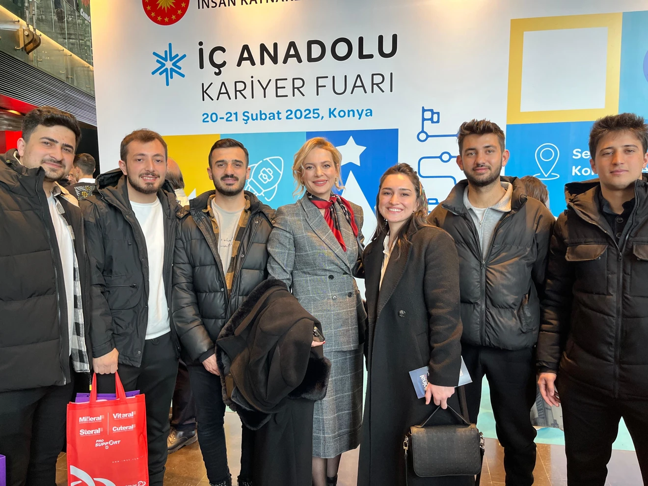 Eğitim Fakültesi Öğrencileri İç Anadolu Kariyer Fuarına (İKAF’25) katıldı
